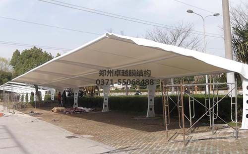 更換膜結構車棚膜單元