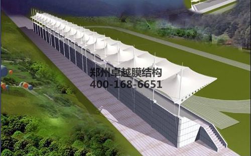 來賓膜結(jié)構(gòu)看臺【來賓學院等】設(shè)計施工案例