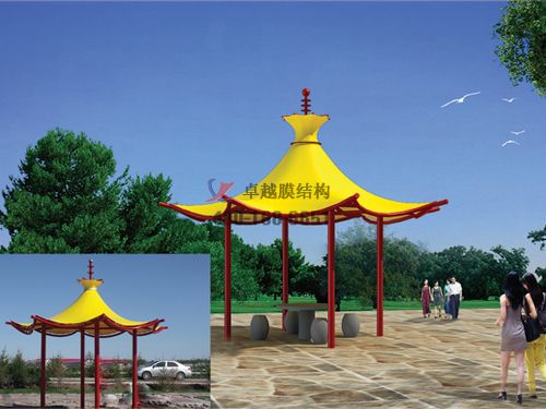 孝感張拉膜結(jié)構(gòu)景觀(guān)設(shè)計(jì)施工【案例圖片】