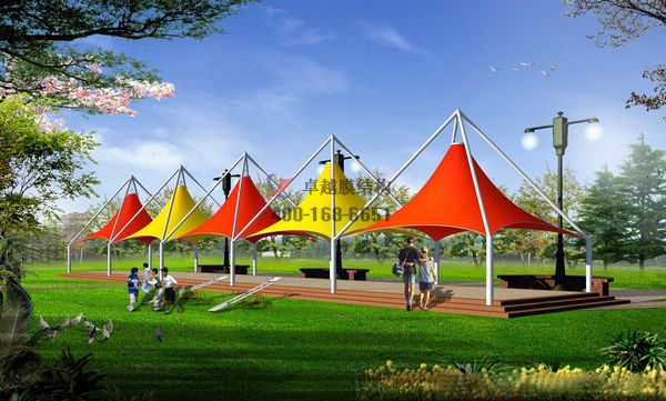 仙桃張拉膜結(jié)構(gòu)景觀(guān)設(shè)計(jì)施工【案例圖片】