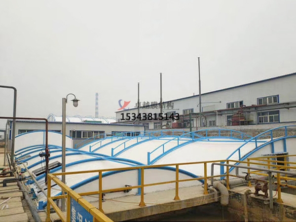 昌吉污水池處理池膜結(jié)構(gòu)封閉【生產(chǎn)廠家】反吊膜加蓋設計公司