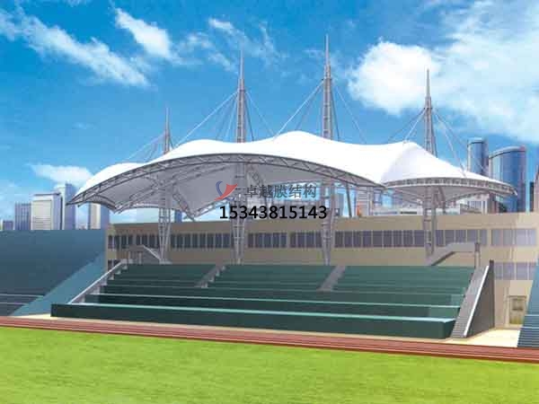 綿陽<font color='red'>張拉膜結(jié)構(gòu)</font>看臺【工程案例】生產(chǎn)廠家
