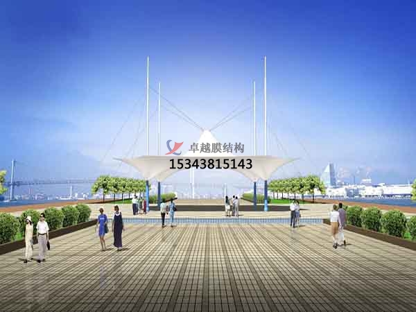 濮陽景觀<font color='red'>張拉膜結構</font>遮陽棚【生產(chǎn)廠家】