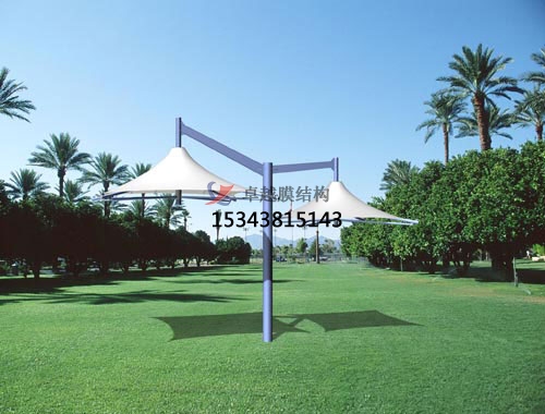 湘西市膜結(jié)構(gòu)景觀涼亭、景觀傘案例膜結(jié)構(gòu)罩棚設(shè)計(jì)