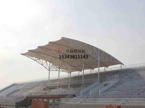 欽州市看臺膜結構遮陽棚【生產銷售】