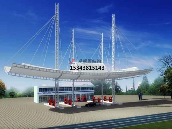 永州膜結構加油站【建筑公司】