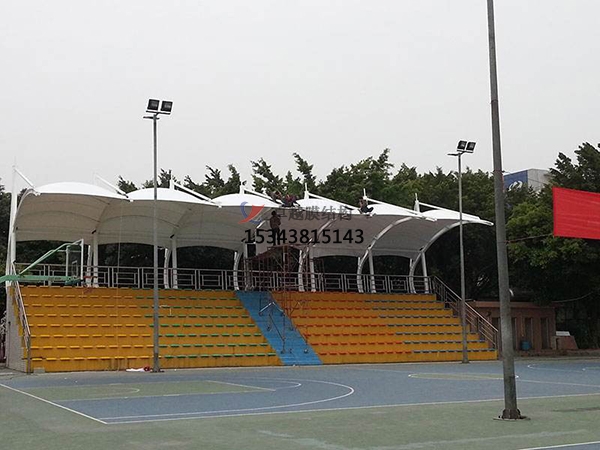 寧晉膜結構看臺/舞臺/主席臺【生產(chǎn)安裝設計】