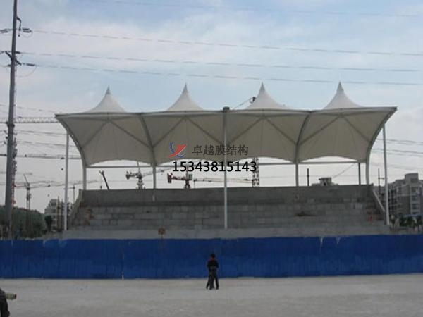 雙柏膜結構看臺/舞臺/主席臺【生產(chǎn)安裝】