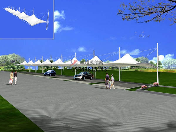 關于膜結構車棚的相關知識集錦，趕快收藏!