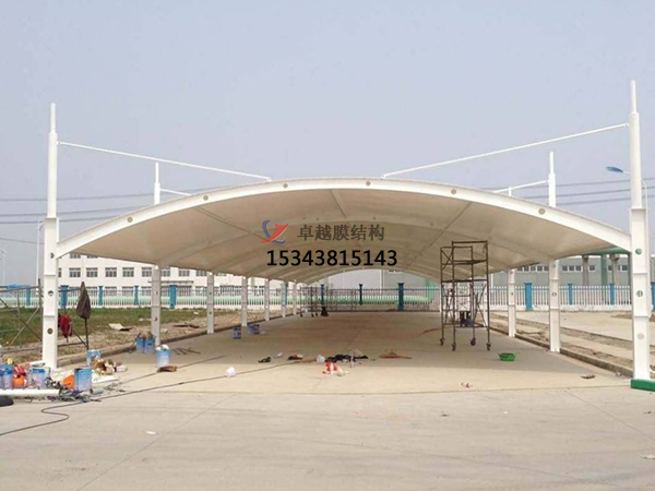 興隆膜結(jié)構(gòu)停車棚【充電站雨棚】設計安裝