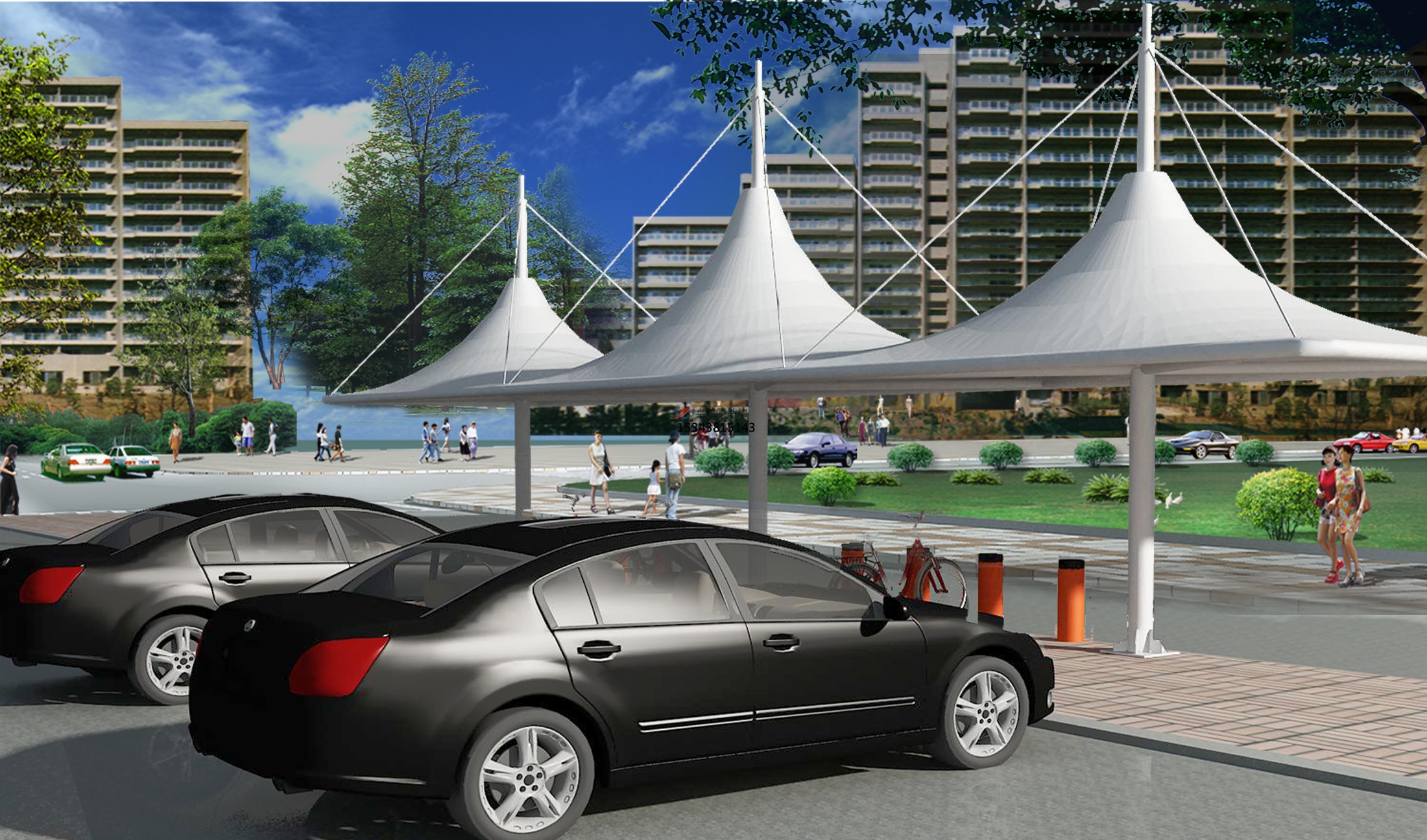 旬邑膜結(jié)構景觀【張拉膜景觀】承包安裝價格