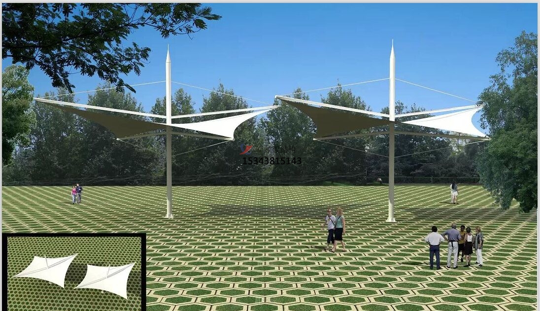 岐山膜結(jié)構景觀【張拉膜景觀】承包安裝價格