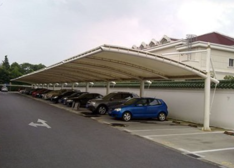 膜結(jié)構(gòu)車棚是否是精品？看清楚了，再掏錢購買哦。