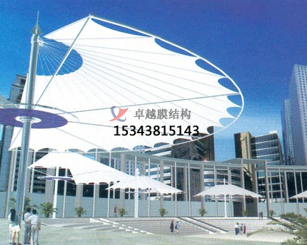 商業(yè)街膜結構材質一般可以用多久？