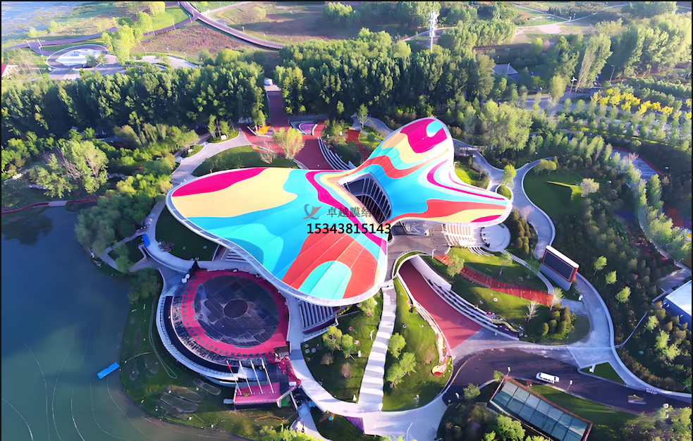 ETFE膜材做成的大蝴蝶到底有多炫？