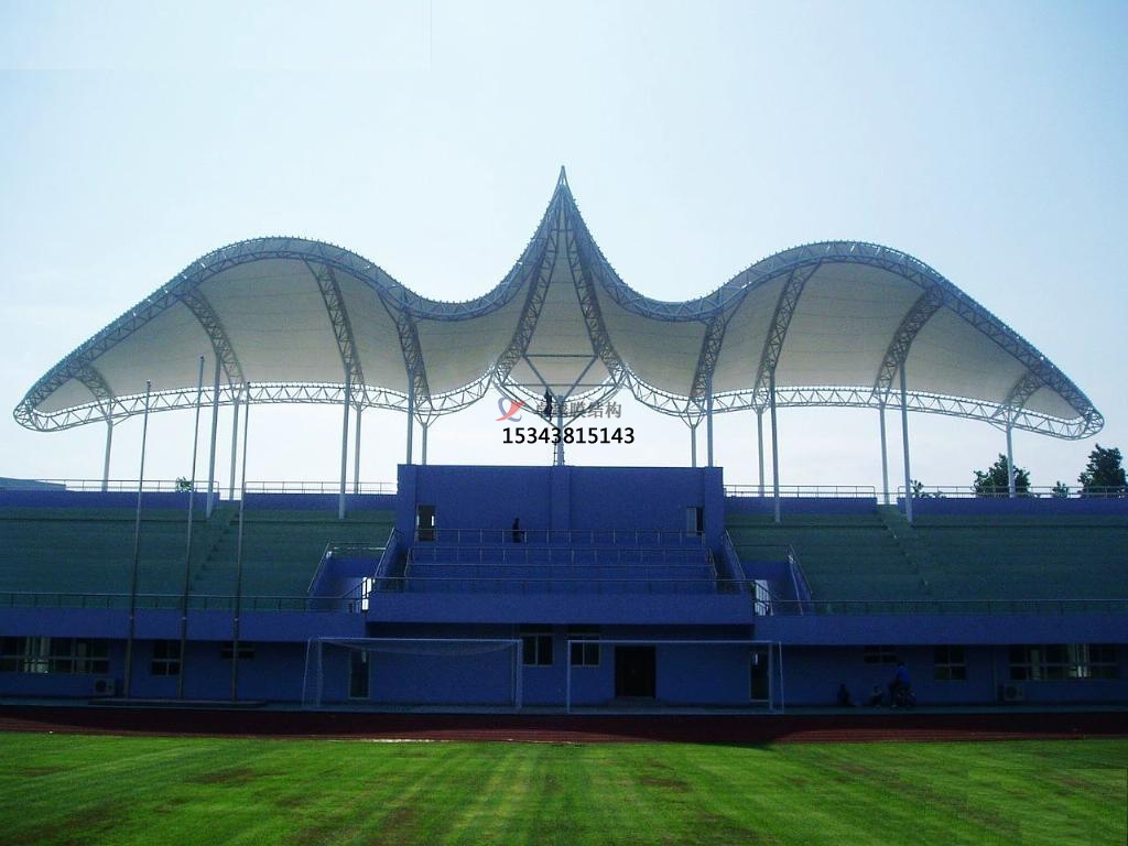 日照膜結構公司【訂制體育場膜結構看臺】日照膜結構廠家