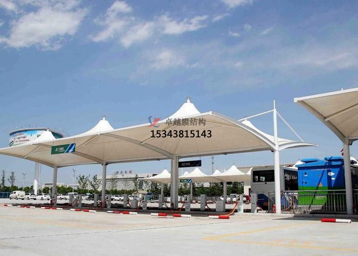 黔東南膜結構公司【充電樁膜結構車棚定制】黔東南膜結構廠家