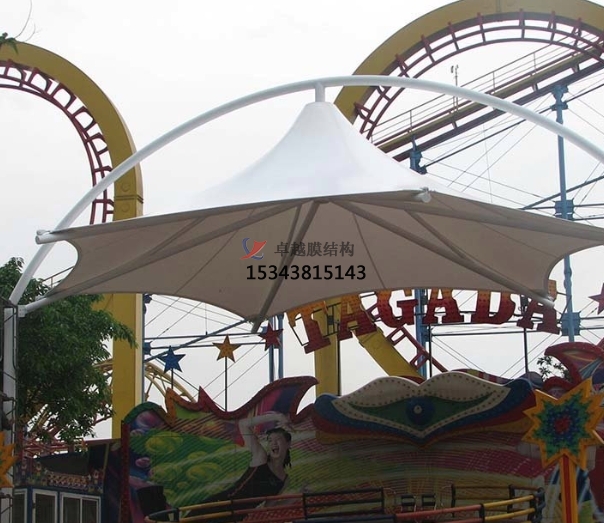 游樂場遮陽棚結實耐用嗎