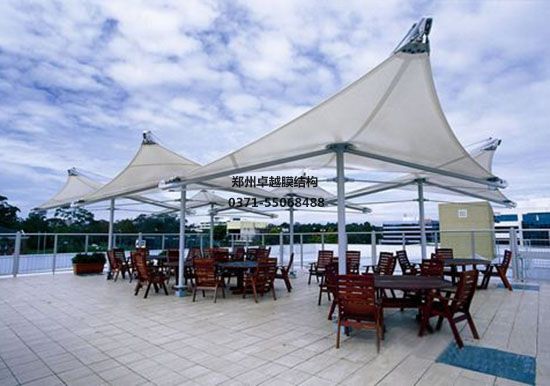 衡水張拉膜充電樁車棚設(shè)計(jì)施工案例