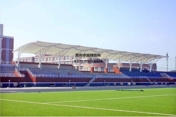 河北膜結(jié)構(gòu)看臺/舞臺【河北省科技工程學(xué)校等】工程設(shè)計(jì)施工案例